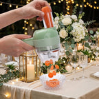 Portable Handheld 4 in 1 Electric Vegetable Slicer