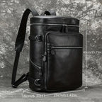 Sac à dos cuir noir